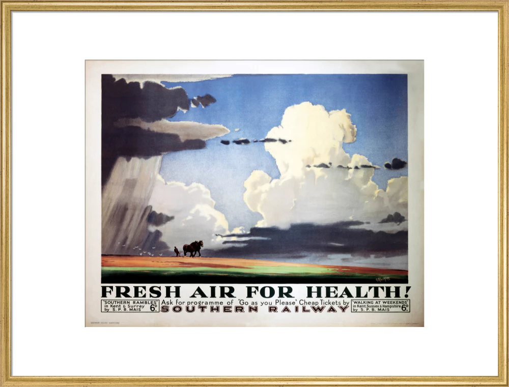 'Fresh Air for Health', SR poster, 1937. - Image 25