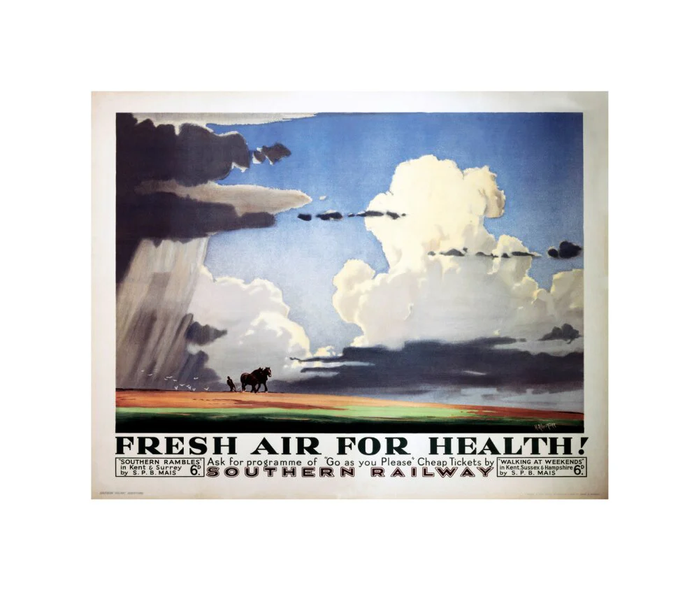 'Fresh Air for Health', SR poster, 1937. - Image 27