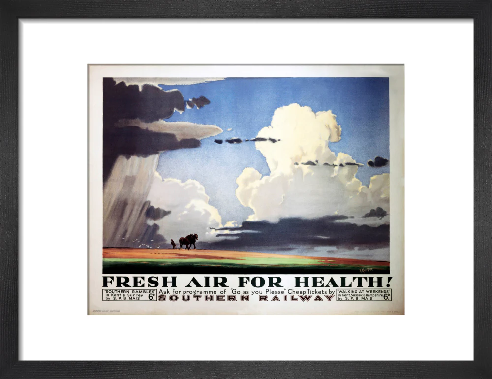 'Fresh Air for Health', SR poster, 1937. - Image 41