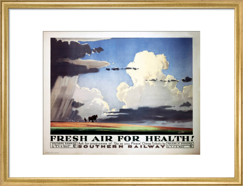 'Fresh Air for Health', SR poster, 1937. - Image 48