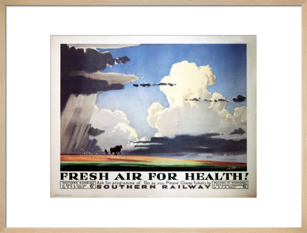 'Fresh Air for Health', SR poster, 1937. - Image 54