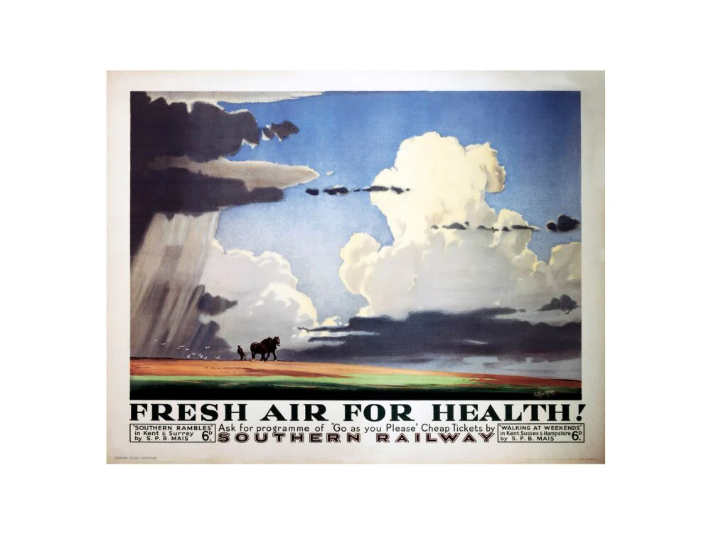 'Fresh Air for Health', SR poster, 1937. - Image 55