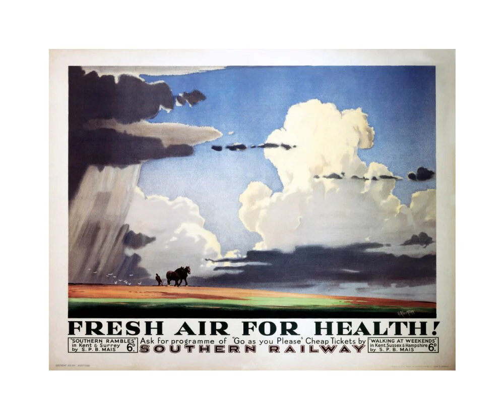 'Fresh Air for Health', SR poster, 1937. - Image 61