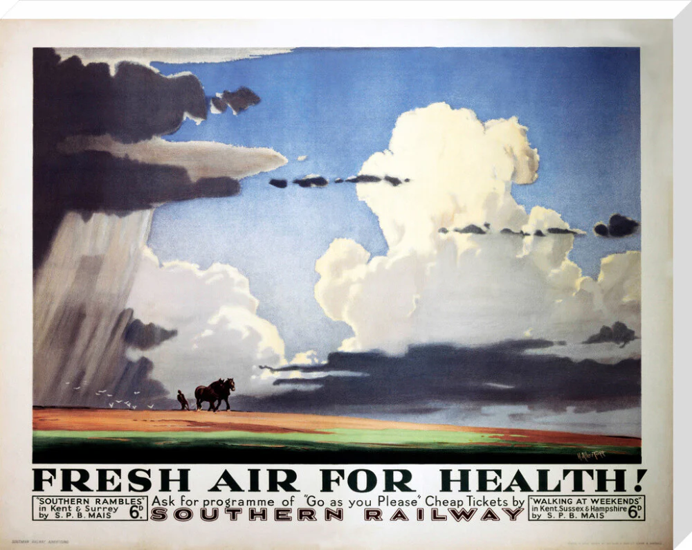 'Fresh Air for Health', SR poster, 1937. - Image 67