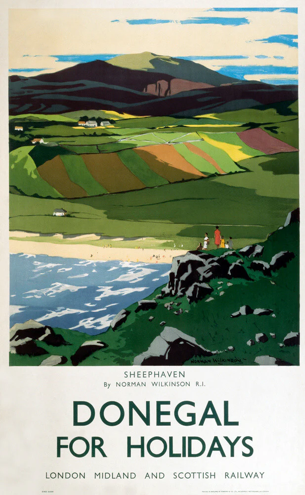 'Sheephaven', LMS poster, 1923-1947.