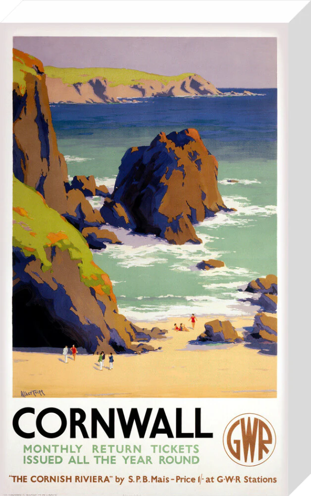 'Cornwall', GWR poster, 1938. - Image 32