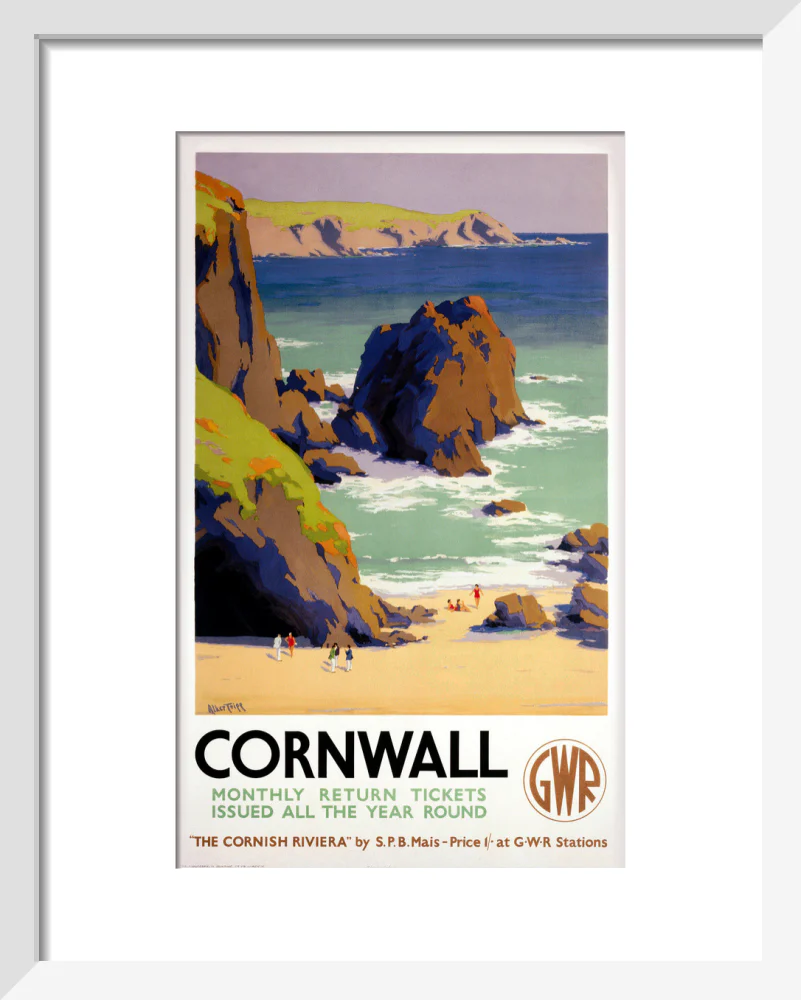 'Cornwall', GWR poster, 1938. - Image 37