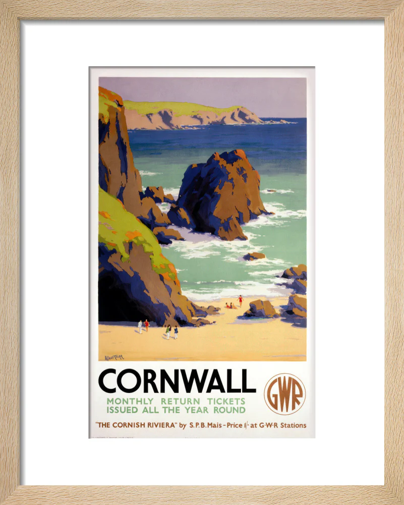 'Cornwall', GWR poster, 1938. - Image 39