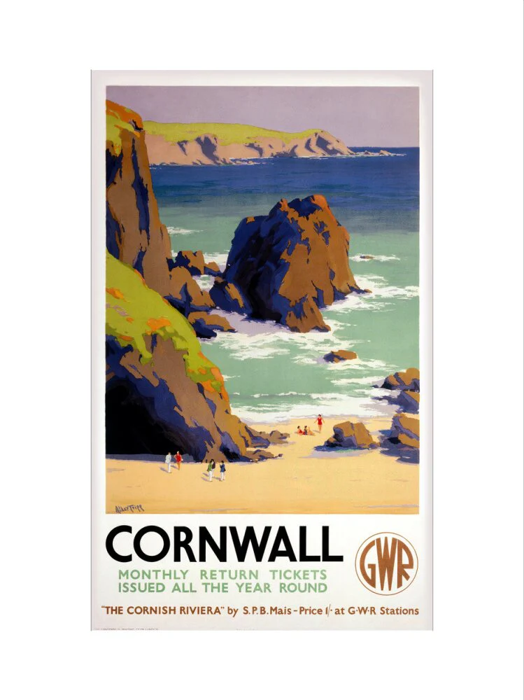 'Cornwall', GWR poster, 1938. - Image 40
