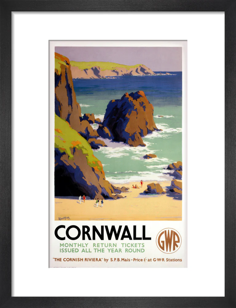 'Cornwall', GWR poster, 1938. - Image 8