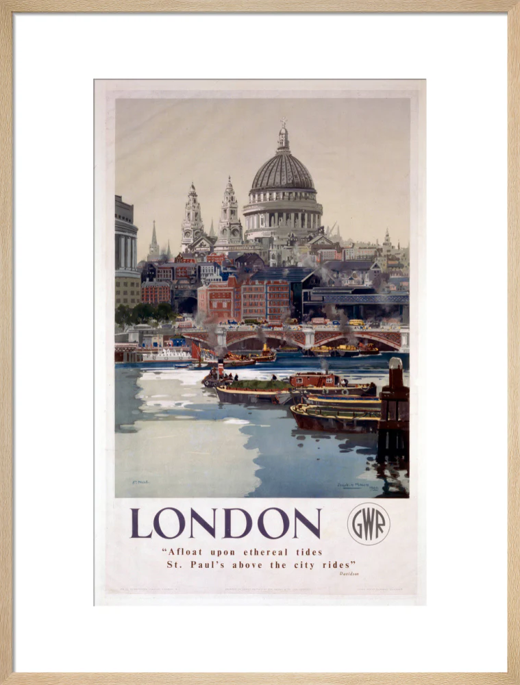 'London', GWR poster, 1923-1947. - Image 21