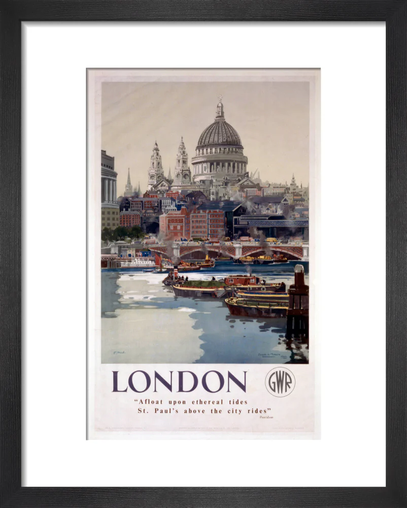 'London', GWR poster, 1923-1947. - Image 3