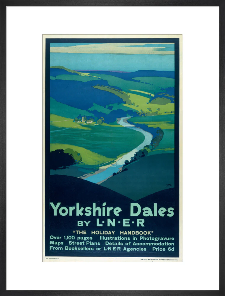 'Yorkshire Dales', LNER poster, 1923-1947. - Image 18
