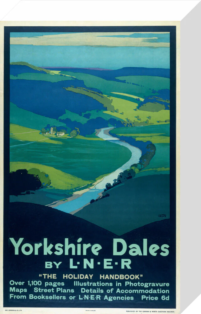 'Yorkshire Dales', LNER poster, 1923-1947. - Image 31