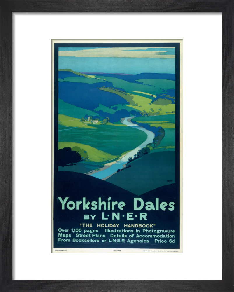 'Yorkshire Dales', LNER poster, 1923-1947. - Image 36