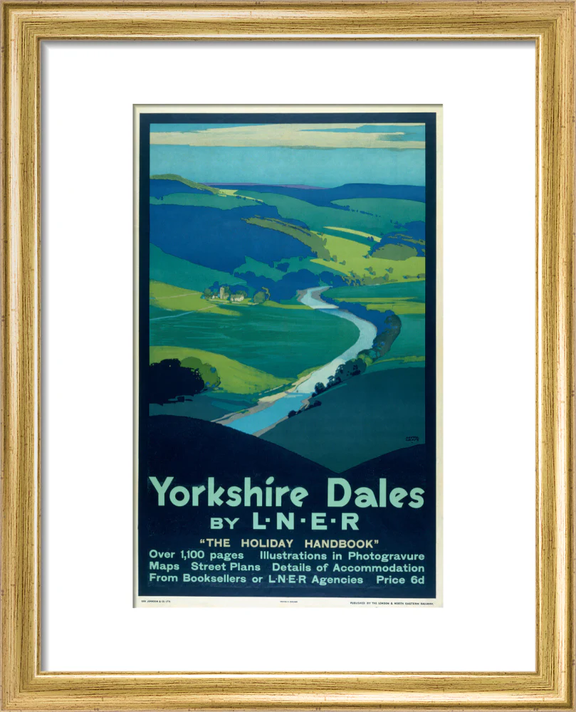 'Yorkshire Dales', LNER poster, 1923-1947. - Image 38