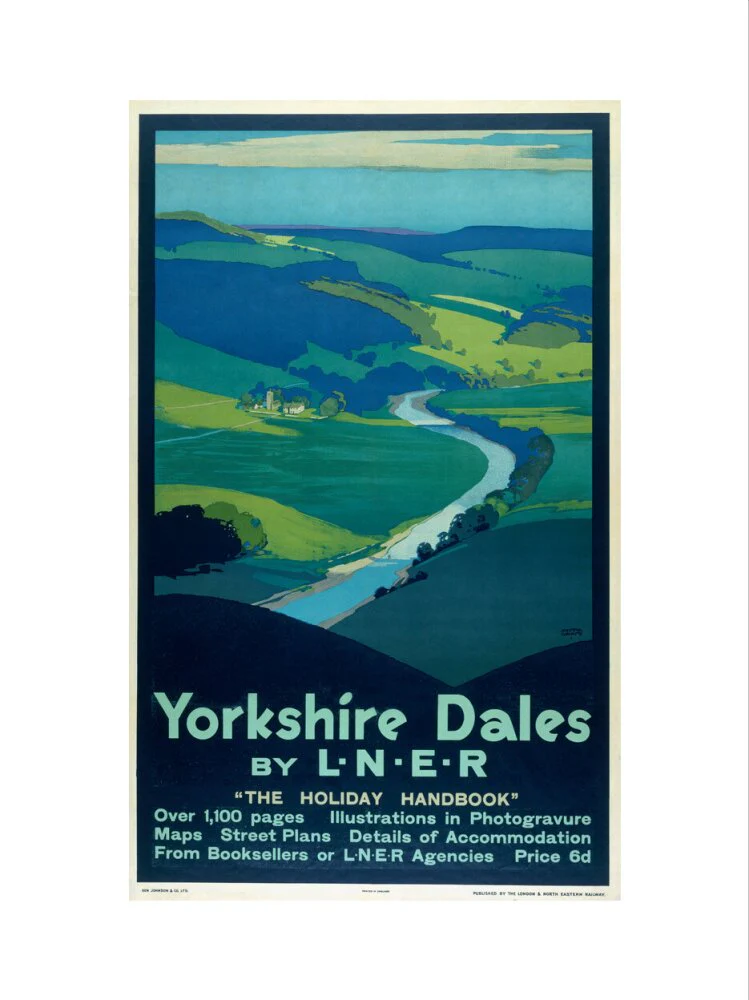 'Yorkshire Dales', LNER poster, 1923-1947. - Image 40