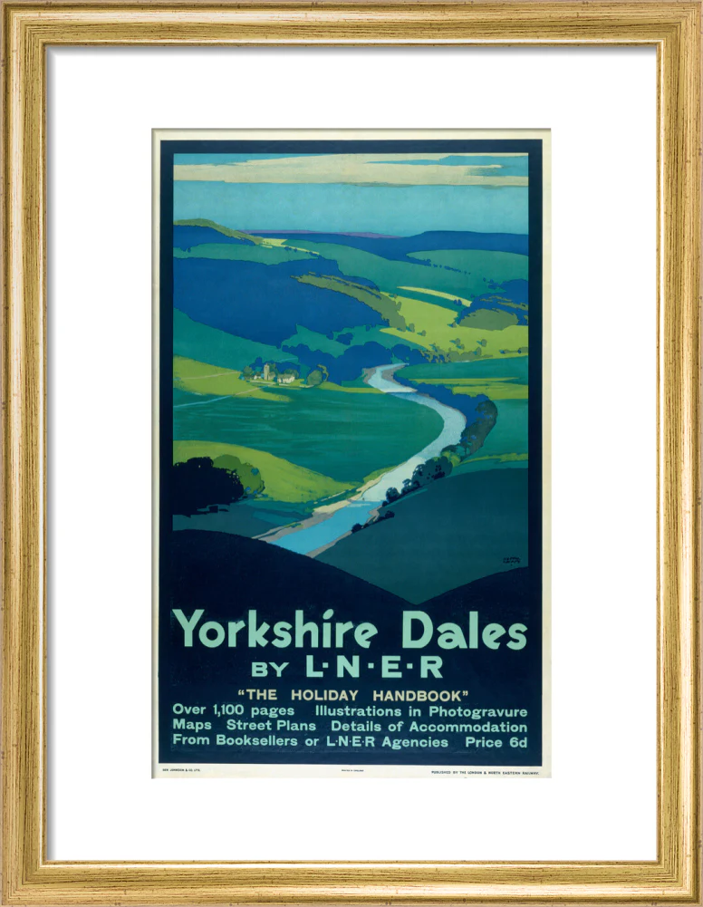 'Yorkshire Dales', LNER poster, 1923-1947. - Image 43