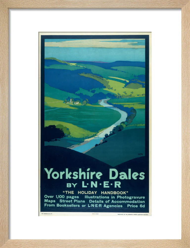 'Yorkshire Dales', LNER poster, 1923-1947. - Image 44
