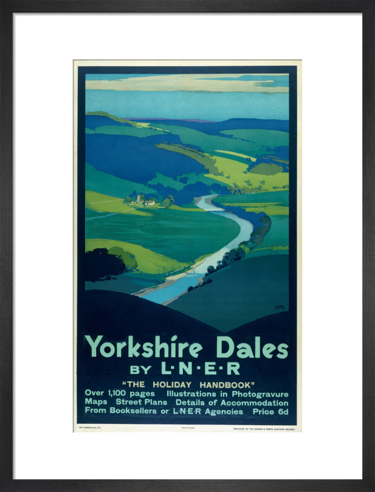 'Yorkshire Dales', LNER poster, 1923-1947. - Image 46
