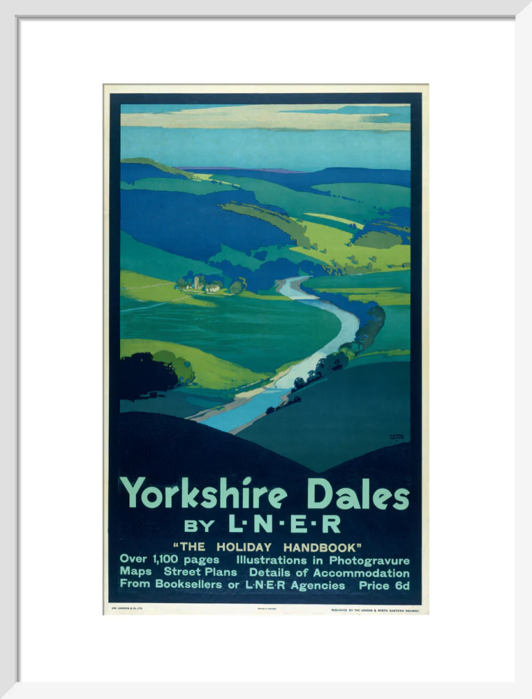 'Yorkshire Dales', LNER poster, 1923-1947. - Image 47