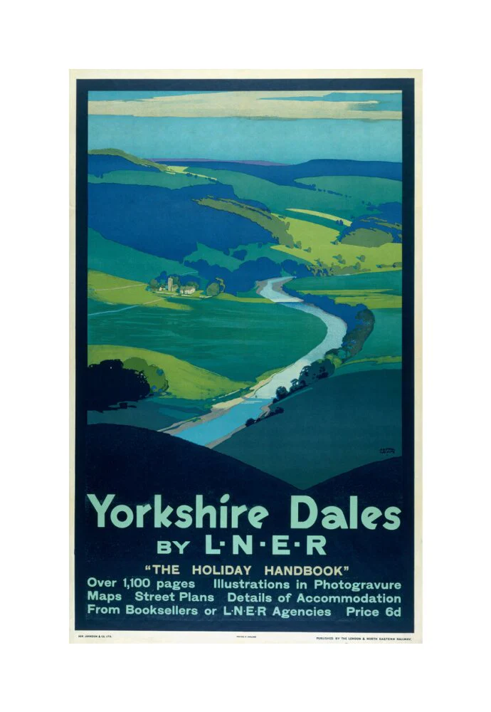 'Yorkshire Dales', LNER poster, 1923-1947. - Image 61