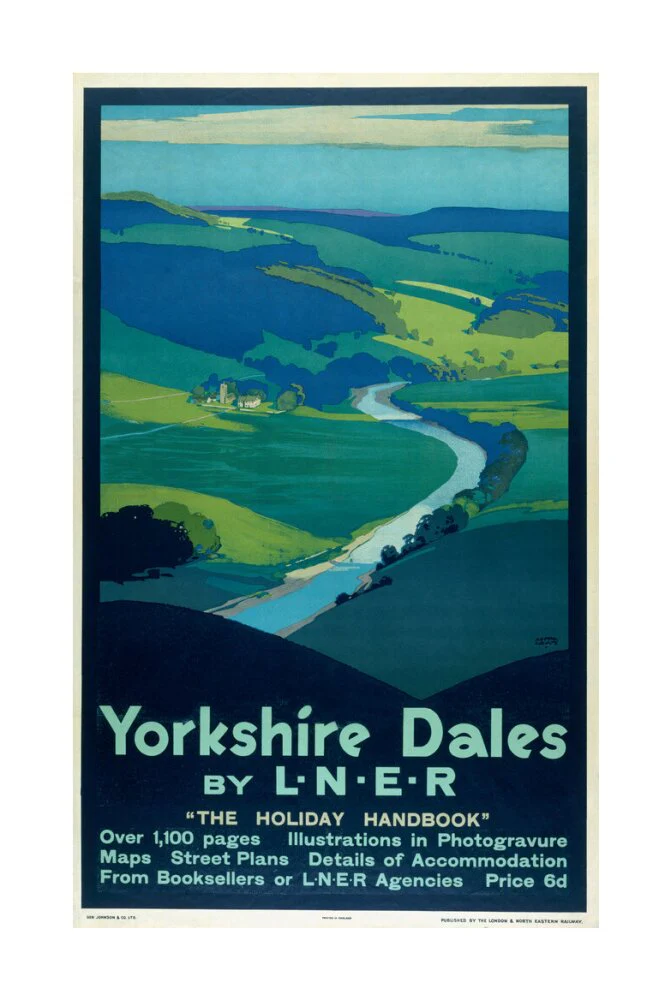 'Yorkshire Dales', LNER poster, 1923-1947. - Image 62