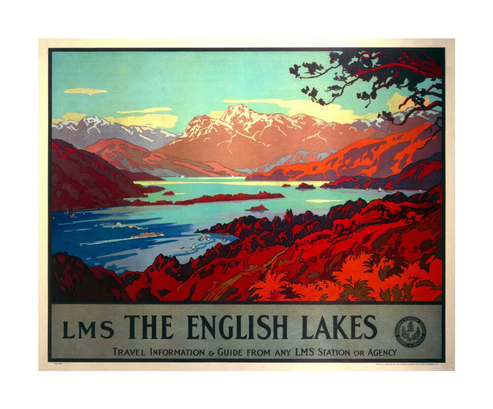 'The English Lakes', LMS poster, 1923-1947. - Image 29