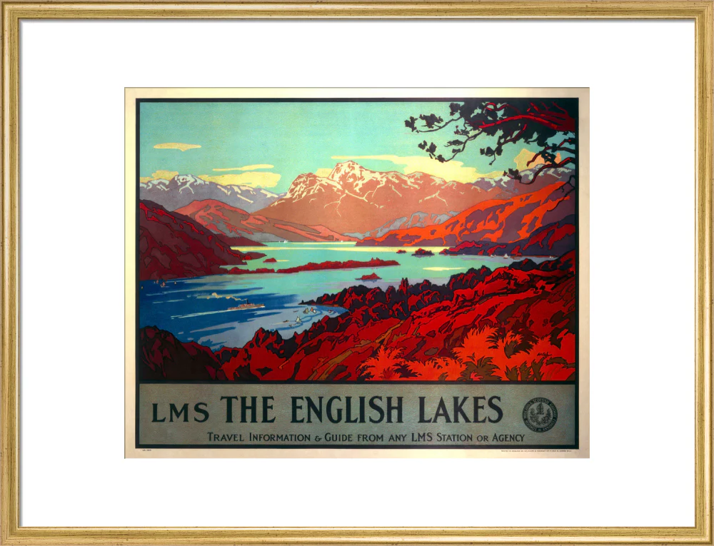 'The English Lakes', LMS poster, 1923-1947. - Image 53