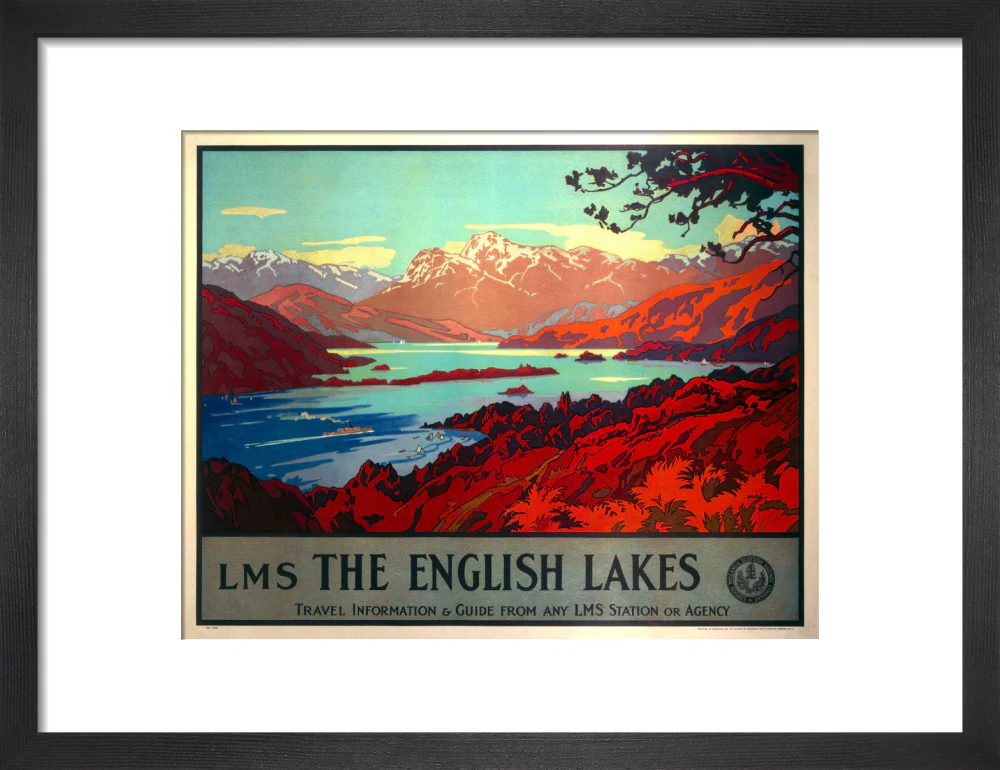 'The English Lakes', LMS poster, 1923-1947. - Image 8