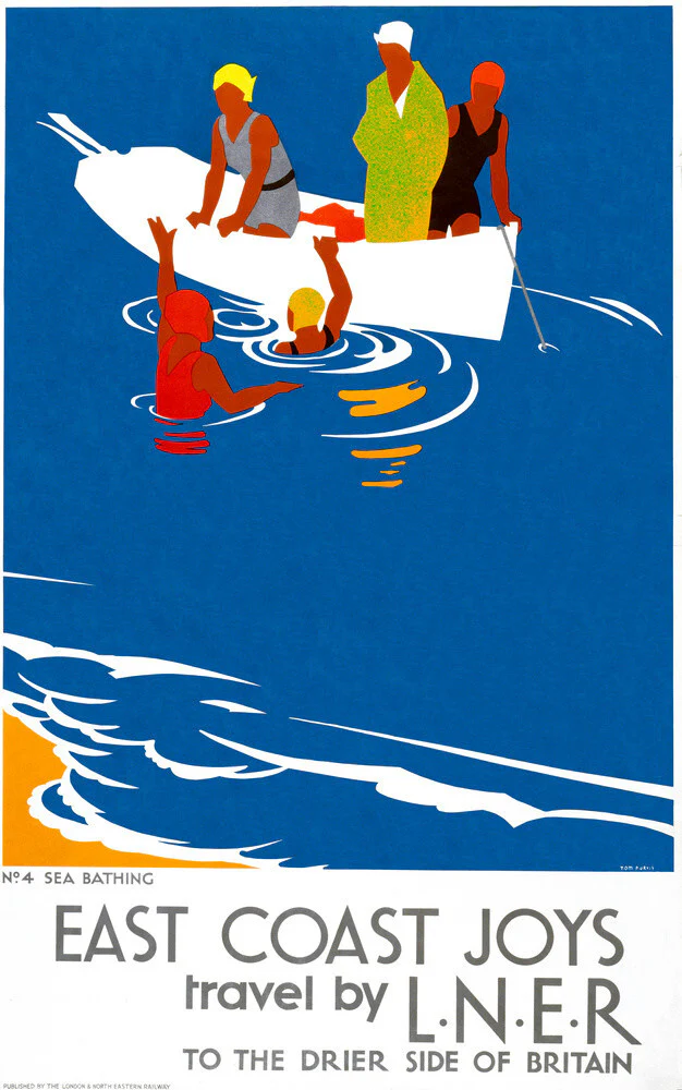 'East Coast Joys - No 4', LNER poster, 1931.