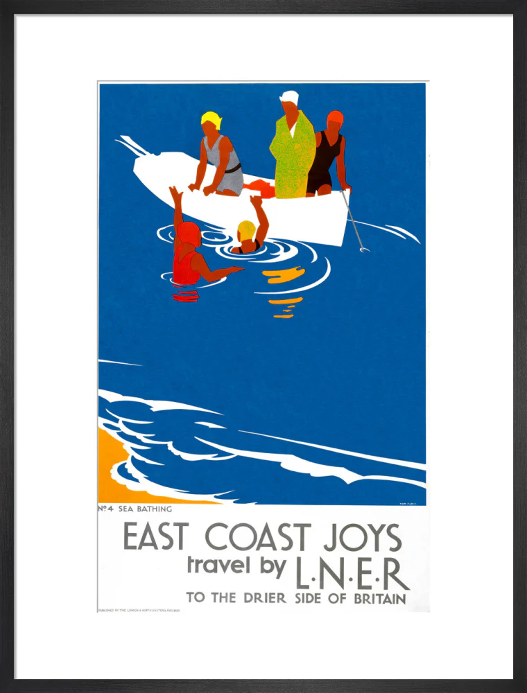 'East Coast Joys - No 4', LNER poster, 1931. - Image 18