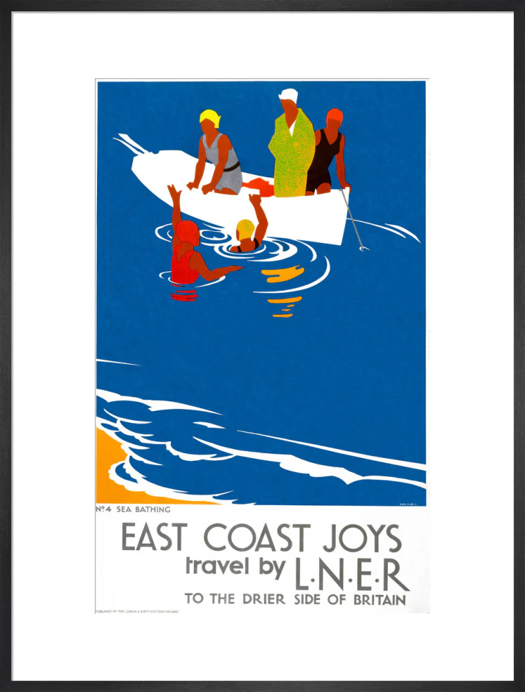 'East Coast Joys - No 4', LNER poster, 1931. - Image 56