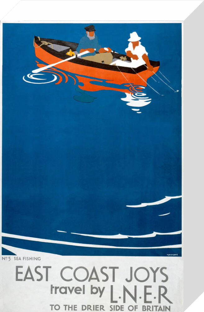 'East Coast Joys - No 5', LNER poster, 1931. - Image 31