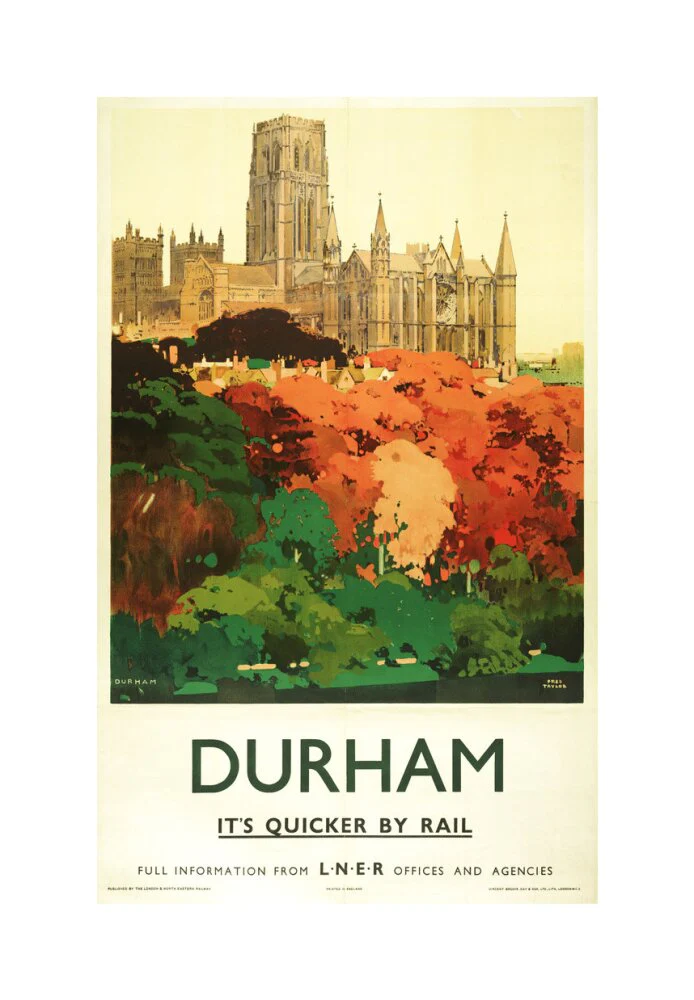 'Durham', LNER poster, 1923-1947. - Image 61