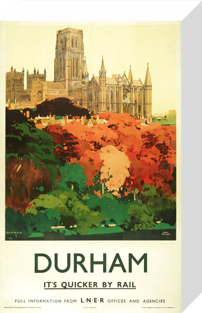 'Durham', LNER poster, 1923-1947. - Image 64