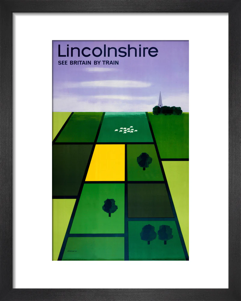 'Lincolnshire', BR poster, 1948-1965. - Image 3