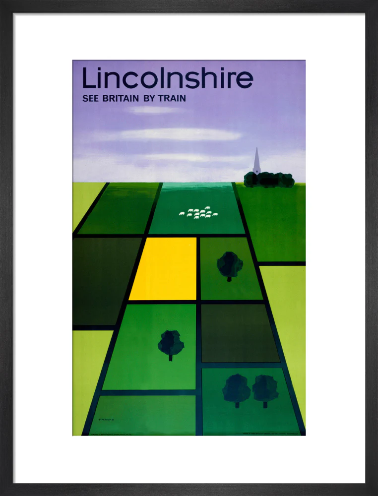 'Lincolnshire', BR poster, 1948-1965. - Image 46