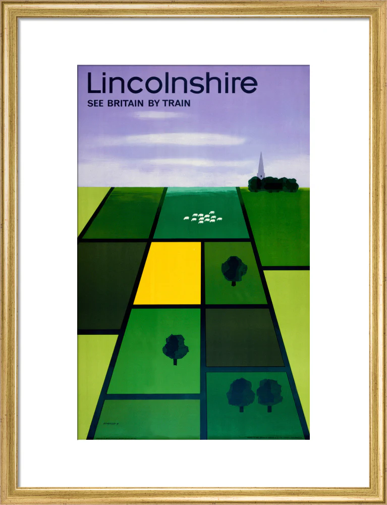 'Lincolnshire', BR poster, 1948-1965. - Image 48