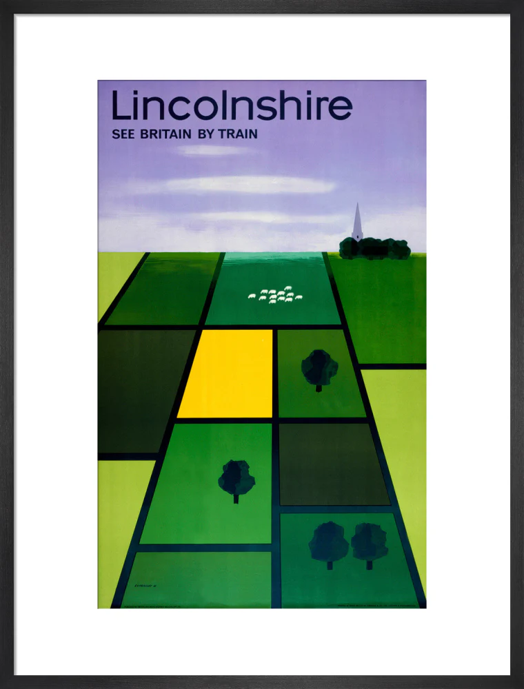 'Lincolnshire', BR poster, 1948-1965. - Image 51