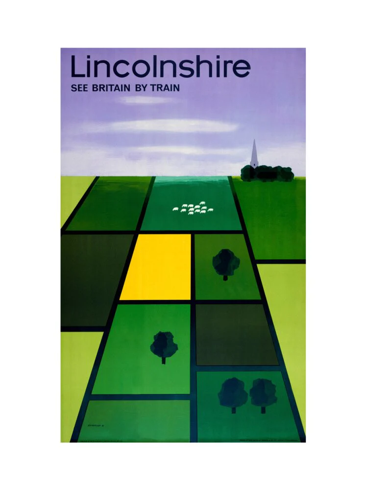 'Lincolnshire', BR poster, 1948-1965. - Image 55