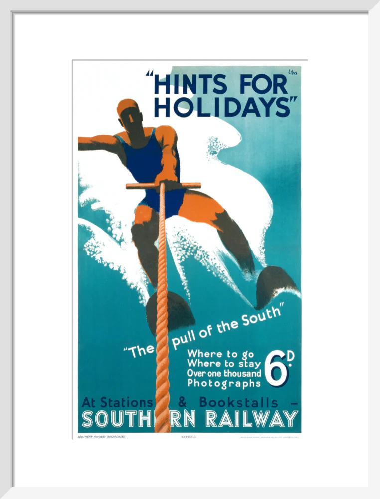 'Hints for Holidays', SR poster, 1938. - Image 14