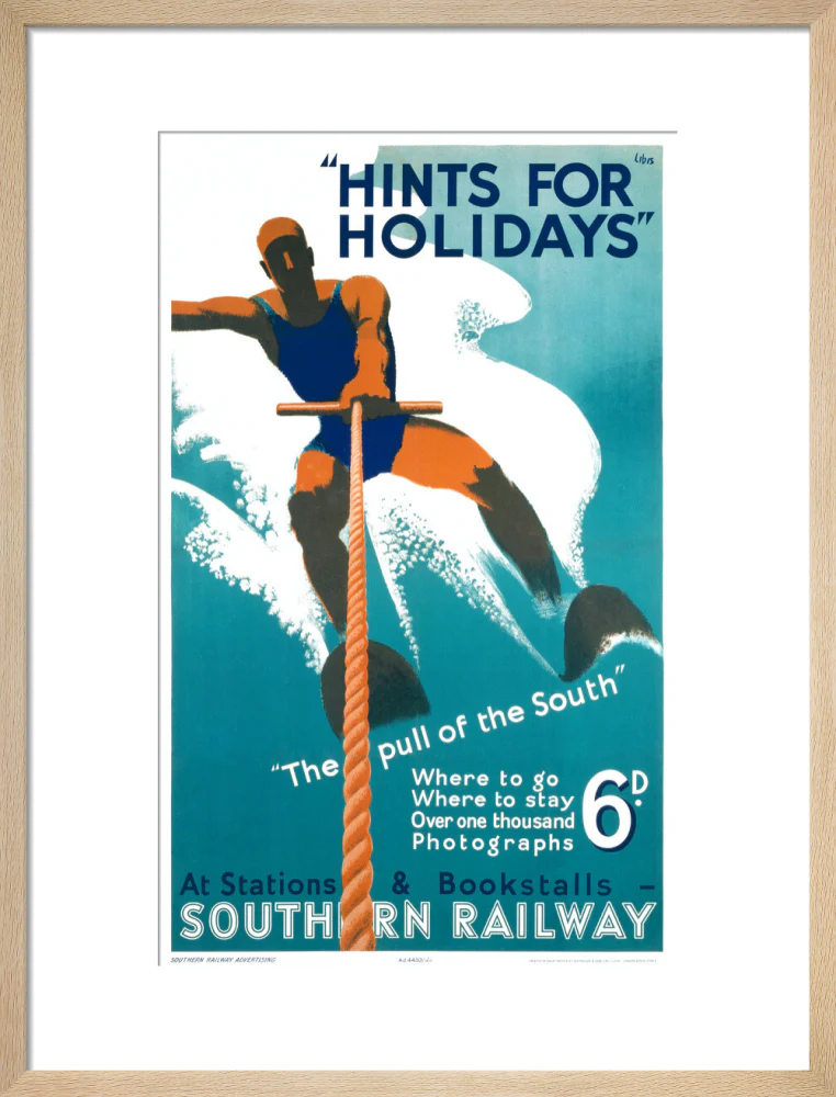 'Hints for Holidays', SR poster, 1938. - Image 16