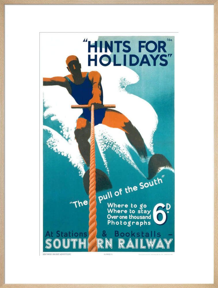 'Hints for Holidays', SR poster, 1938. - Image 26