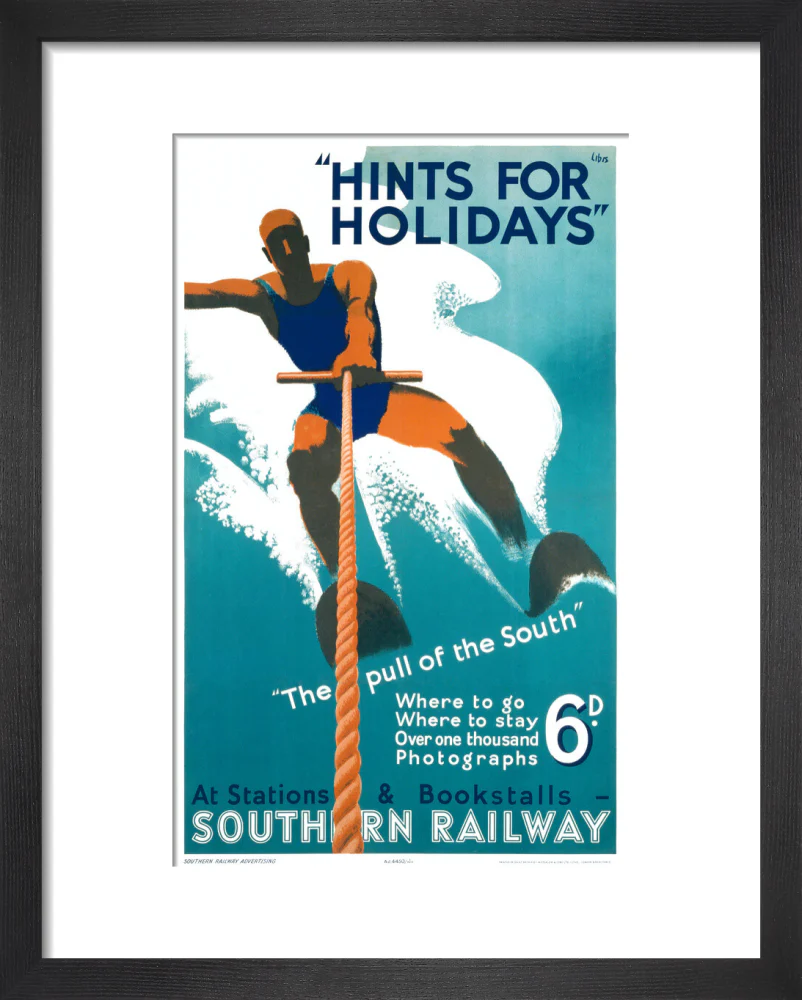 'Hints for Holidays', SR poster, 1938. - Image 3