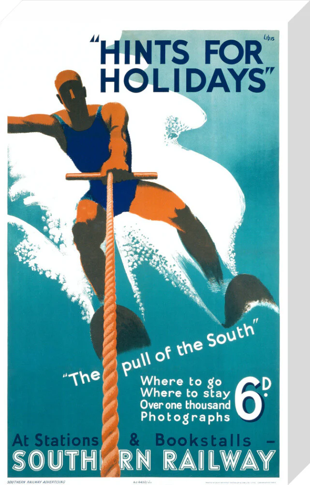 'Hints for Holidays', SR poster, 1938. - Image 32