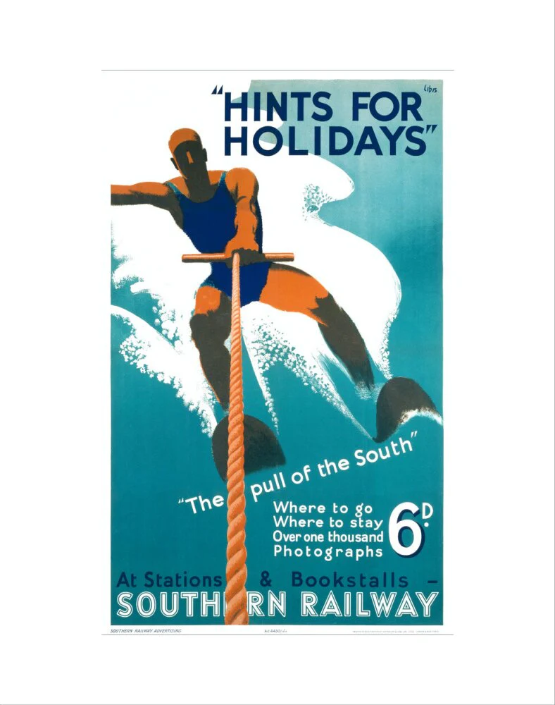 'Hints for Holidays', SR poster, 1938. - Image 35