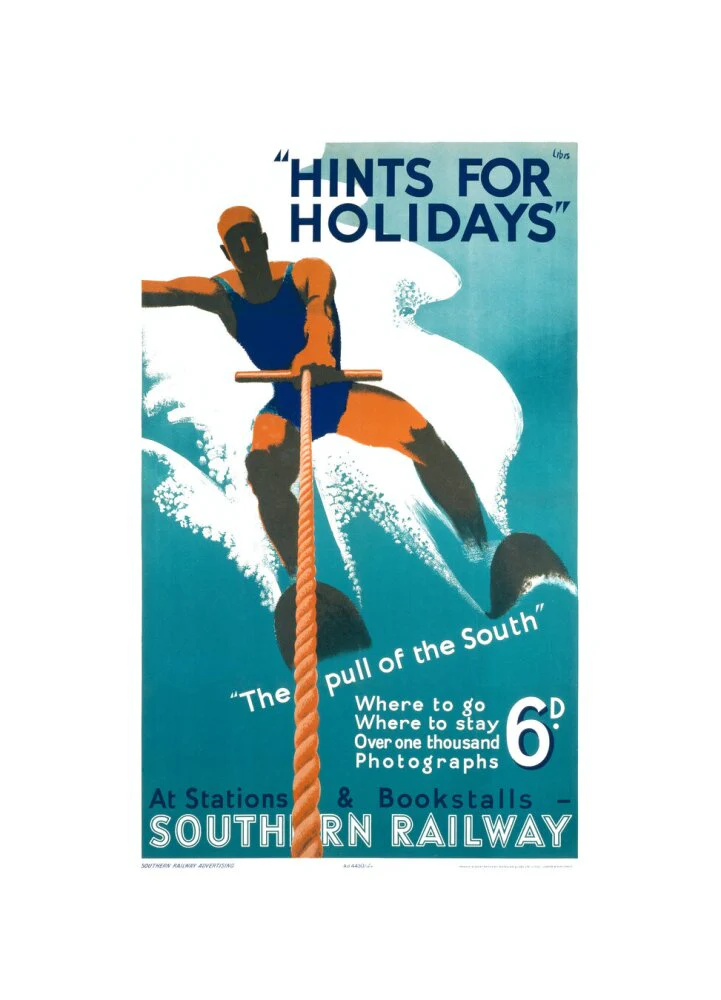 'Hints for Holidays', SR poster, 1938. - Image 60