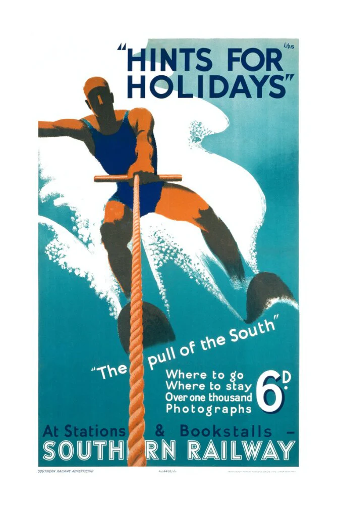 'Hints for Holidays', SR poster, 1938. - Image 63