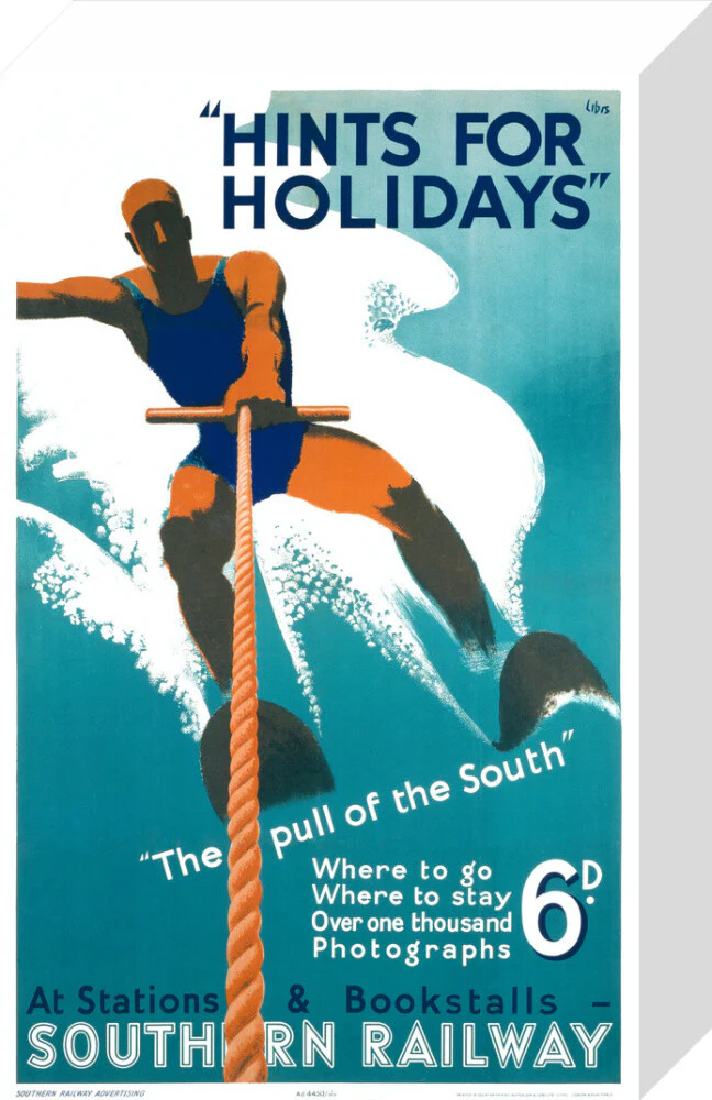 'Hints for Holidays', SR poster, 1938. - Image 64